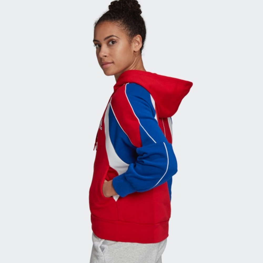 New Adidas track Zip-Up Hoodie Sweatshirt - Picture 13 of 14